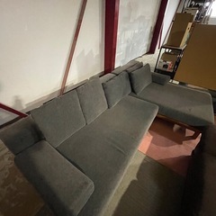 sieve  ソファ、オッドマン付　rect.unit sofa wideの画像
