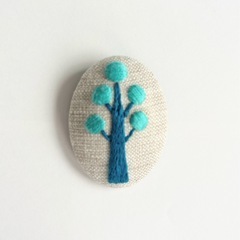 刺繍ブローチ初心者ワークショップ参加者募集🌿材料込¥2200 − 東京都