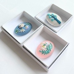 刺繍ブローチ初心者ワークショップ参加者募集🌿材料込¥2200 - イベント