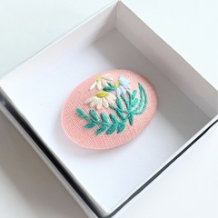 刺繍ブローチ初心者ワークショップ参加者募集🌿材料込¥2200 - 荒川区