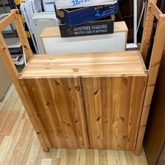 木製棚【リサイクルフカツ岡崎倉庫店】250603NA