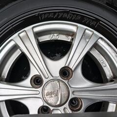 「受け渡し決定」タイヤ&ホイールA　165 70 Ｒ13の画像