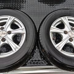 「受け渡し決定」タイヤ&ホイールA　165 70 Ｒ13の画像