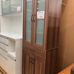 リユースマン倉敷 食器棚 ブラウン