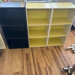 カラーボックス　三つセットの画像