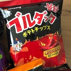 ブルダック　ポテトチップス　の画像