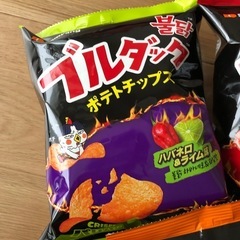 ブルダック　ポテトチップス　の画像