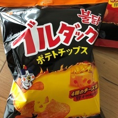 ブルダック　ポテトチップス　の画像