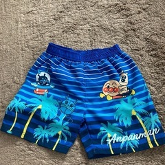 【新品タグ付き✨️】アンパンマン水着90センチの画像