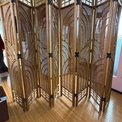 ラタン　パーテーション2個