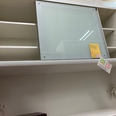 リユースマン倉敷 キッチンボード ホワイト キッチン収納 棚　の画像