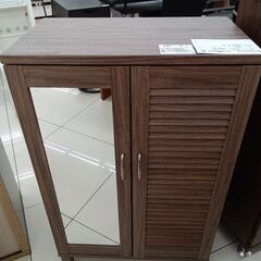 ★ジモティ割あり★  シューズボックス ブラウン H94×D35...