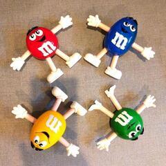 m&m's エムアンドエムズ ベンダブル フィギュア ★ 4体セット