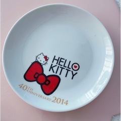可愛い
Kitty皿(美品)(２個)の画像