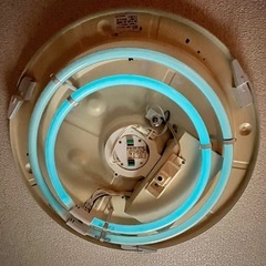 NEC シーリングライト　リモコン付き　8畳用ホタルック　蛍光灯　照明の画像