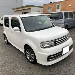  H25年式 日産 キューブ 1.5 ライダー ブラックライン ...