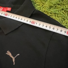puma プーマ　ポロシャツ　ブラック　Sサイズの画像
