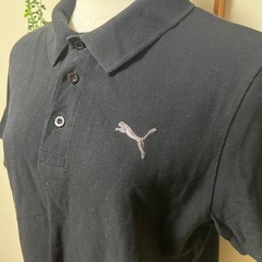 puma プーマ　ポロシャツ　ブラック　Sサイズの画像