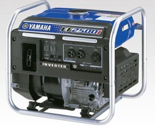 台風時の備えに　ヤマハ　軽量　2.5kvaインバーター発電機EF2500i 未開封品　送料無料