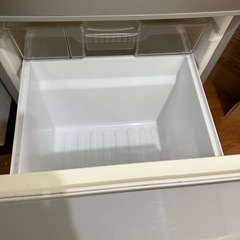 Panasonic冷蔵庫グレーの画像