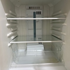 Panasonic冷蔵庫グレーの画像