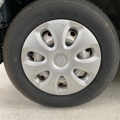 🌈13インチ 軽自動車用 スズキ純正 タイヤ&ホイール 4本セッ...