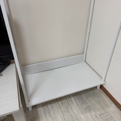 値下げ‼️引き取り早い方優先‼️ハンガーラック IKEA 棚 の画像
