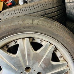 235/50ZR18 夏タイヤホイール付き４本セットの画像