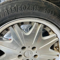 235/50ZR18 夏タイヤホイール付き４本セットの画像