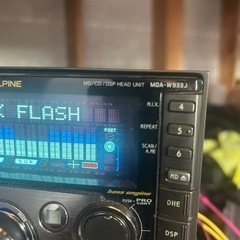 激レア 当時　ALPINE MDA-W966J CD・MD・MP3デッキ　取説 激レア 当時 ALPINE MDA-W966J CD・MD・MP3デッキ 取説