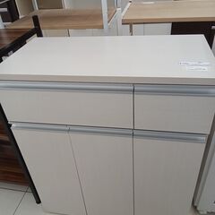 ★ジモティ割あり★  ダストボックス ホワイト H82×D35....