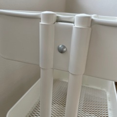 IKEA ワゴン白の画像