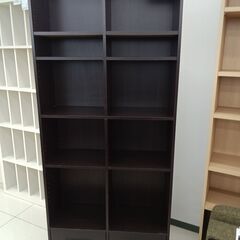 ★ジモティ割あり★  本棚 ダークブラウン H180×D29×W...