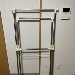室内物干し 布団干しの画像