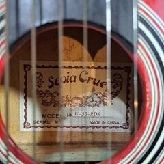 Sepia Crue ミニギター レッドサンバースト 現状品の画像