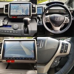☆フリードスパイクハイブリッド車検満タン令和9年7月 純正大画面フルセグTVナビ 左右パワースライドドア キーフリー☆東京/大田区【下取OK】の画像