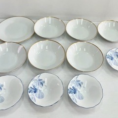 直接引き取り5%OFF　ノリタケお皿11枚セット 陶器 平皿 取...