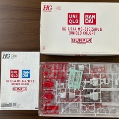 未使用　UNIQLO BANDAIコラボ　ガンプラ　おもちゃ　プ...