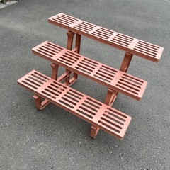 3段プランター置き