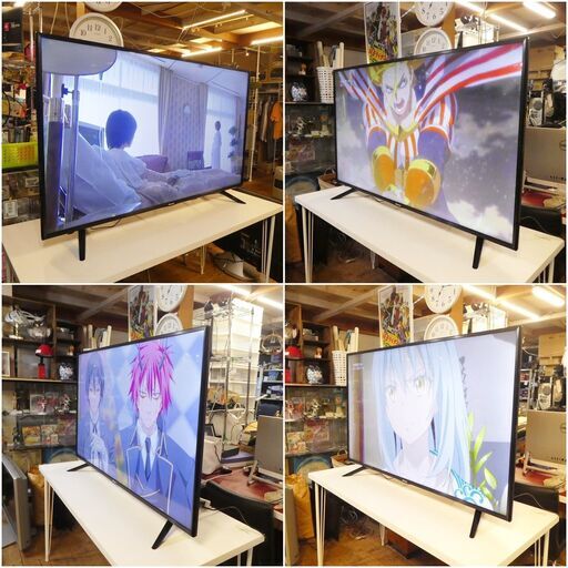 ハイセンス Hisense   50V型 液晶 テレビ HJ50N3000  4K対応液晶ﾃﾚﾋﾞ 2018年製