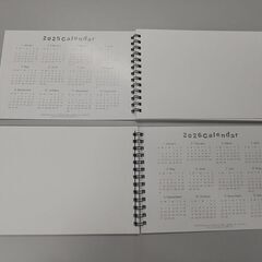 カレンダー付スケッチブック２冊セット★新品の画像