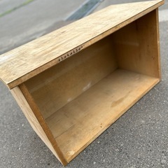 蓋付き大型木製ボックス