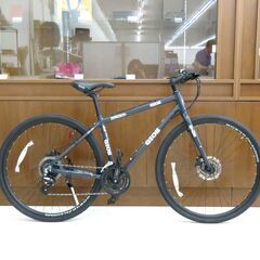 北海道 千歳市/恵庭市 近郊配送 GIOS/ジオス MISTRAL DISC/ミストラルディスク 2023年 クロスバイク 700×32  3×8 24段階変速 ブラック系 の画像