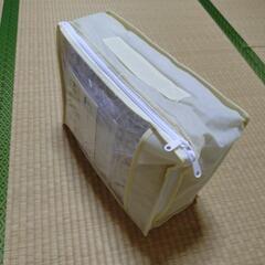 洗える羽毛肌掛けふとんの画像