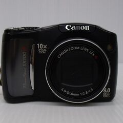 キャノン 800万画素デジカメ 乾電池タイプ PowerShot SX100 ISの画像