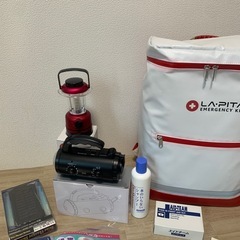 ラピタ非常用持ち出しバック・モバイルバッテリー付き① の画像