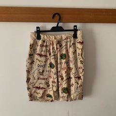 インディアン柄ショートパンツ