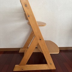 木製ハイチェア　グローアップチェアの画像