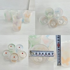 直接引き取り5%OFF ガラスコップまとめて27個セット タンブラー グラス コップ 一般家庭用品 飲食店 店舗用品 キッチン小物 中古 6020144の画像
