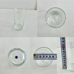 直接引き取り5%OFF ガラスコップまとめて27個セット タンブラー グラス コップ 一般家庭用品 飲食店 店舗用品 キッチン小物 中古 6020144の画像